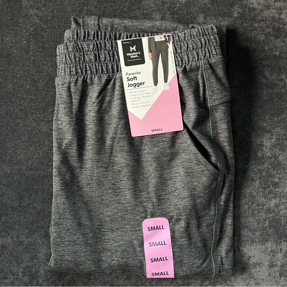 NWT Member’s Mark Ladies Favorite Soft Jogger Size Small - Picture 4 of 4